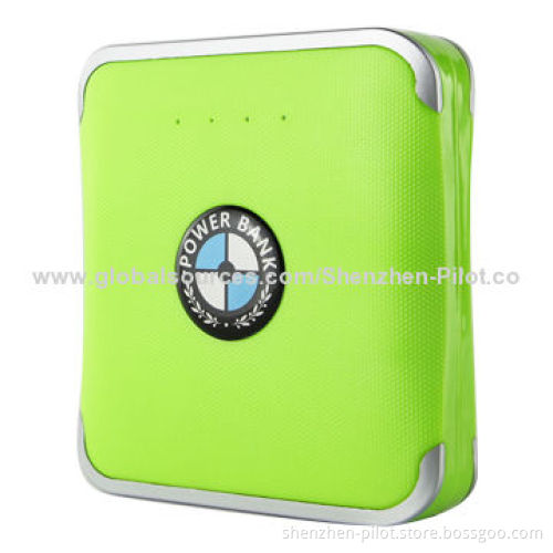10,000mAh Power Bank for iPad/iPhone/iPod/Mobile Phone, 5V/2.1/1A Dual USB Ports Output